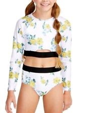 Justice Girls Beach X Bikini Floral Swimsuit, Sizes 5-18