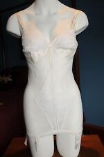 Womens Extra Firm Girdle S-XL Black or White Open Bottom Shapewear 