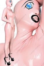 Women Latex Catsuit Full Body Suit Underwear Halloween Fancy