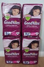 2015 Goodnites Pull Ups Unisex Bedtime Diapers L/XL 11 Count New Sealed  Made USA