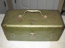 Vintage My Buddy No. 352 3-Tray Metal Fishing Tackle Box