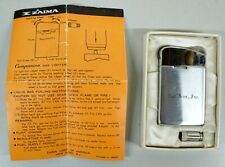 1966 PAPER AD Zaima Oil Well Darrick Zippo Scripto Fly Fishing Cigarette  Lighter