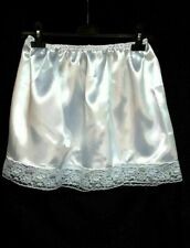 White Black Underskirt UK 6-18 Pure Cotton Half Slips 16 Petticoat WAIST  SLIP