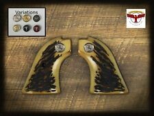 Fits Heritage Arms Rough Rider GRIPS .22 & .22 MAG Eagle faux Scrimshaw  Grips